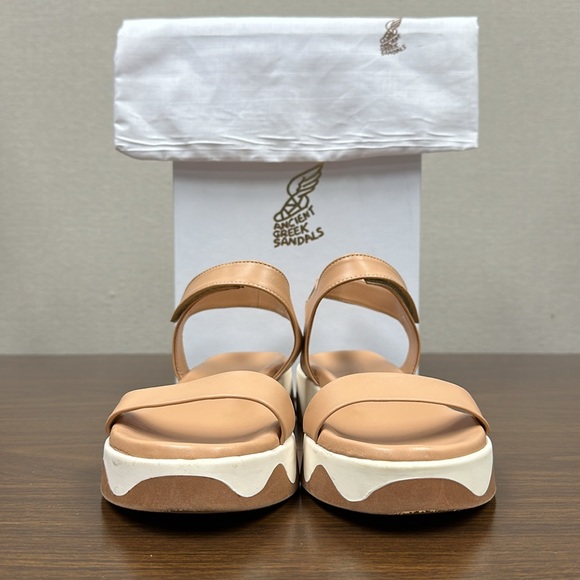 Ancient Greek Salamina Sandals in Nappa - Picture 6 of 15